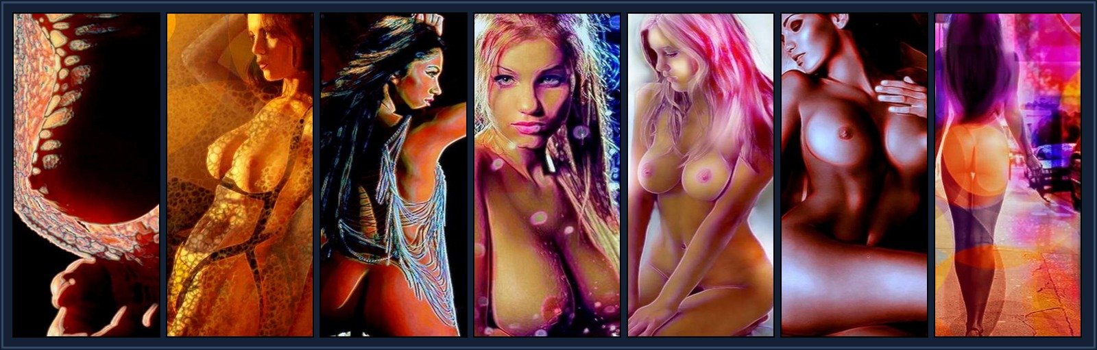 Skin and Light, mature 18+ digital fine art
